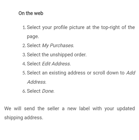 How to change address before order is shipped? - Picture 2 of 2